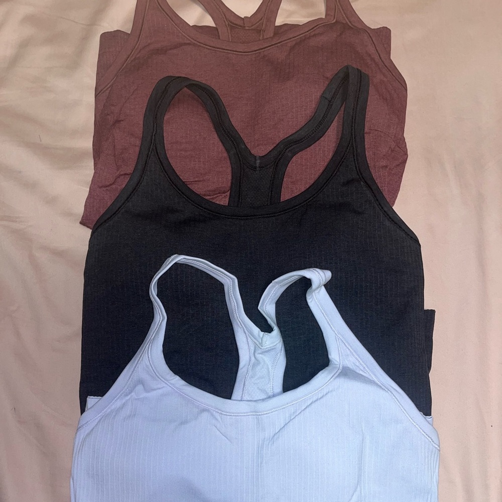 Lululemon Racer Back Tank Top Bundle